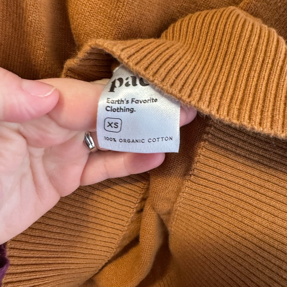 Pact Women’s V-Neck Sweater - Picture 3 of 6